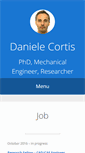 Mobile Screenshot of danielecortis.it